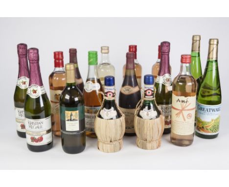 TWO BOTTLES OF GRANTS OF ST. JAMES'S BEAUJOLAIS 1979 AND 1981; ONE BOTTLE OF VIN De PAYS Du GERS, 2002; TWO BOTTLES OF MONTEP