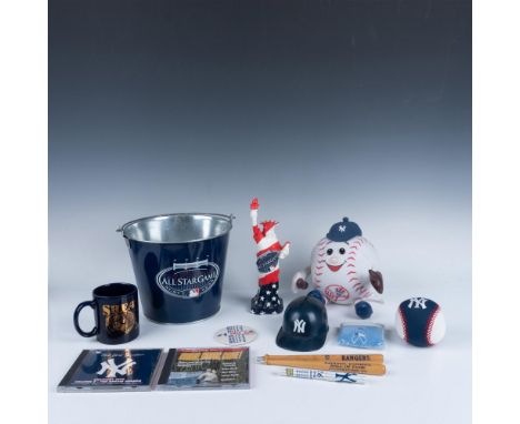 This huge collection includes a beautiful glass display honoring the Yankees' 25th World Championship, many ticket stubs, ral