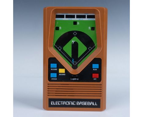 Vintage handheld electronic baseball game. Created and very popular before Mattel began making their Intellivision console sy