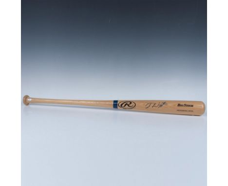 Rawlings Big Stick autographed by New York Mets third baseman Ty Wigginton in 2003. Bat is MLB official size and weight. Meas