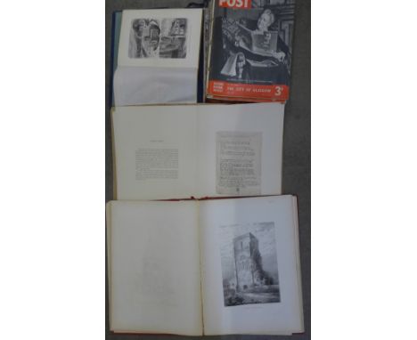 A binder of 1939 Picture Post magazines, Remarks on Architectural Character by Rev. J.L. Petit, with Illustrations, Cathedral
