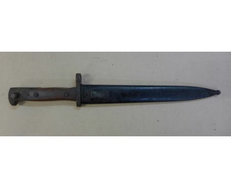 A model 7184 Mauser dress bayonet and scabbard