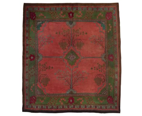  GAVIN MORTON (1867-1954) AND G. K. ROBERTSON FOR ALEXANDER MORTON & CO. ARTS & CRAFTS DONEGAL CARPET, CIRCA 1900 wool, the s