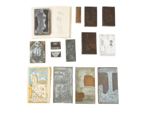  JESSIE MARION KING (1875-1949) COLLECTION OF ORIGINAL PRINTING BLOCKS, CIRCA 1910 AND LATER comprising a&nbsp;GROUP OF ZINC 