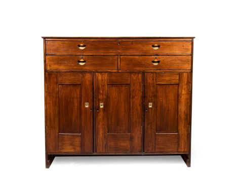  CHARLES RENNIE MACKINTOSH (1868-1928) CABINET FOR SCOTLAND STREET SCHOOL, 1906 stained beech and pine, with brass fittings 1
