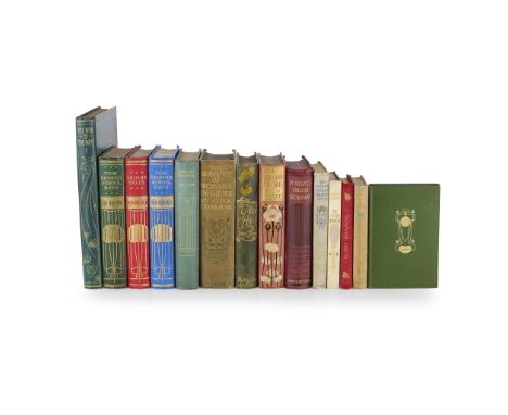  TALWIN MORRIS (1865-1911) FOR GRESHAM PUBLISHING COMPANY AND BLACKIE AND SON LARGE COLLECTION OF WORKS IN BINDINGS DESIGNED 