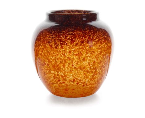  JOHN MONCRIEFF LTD., PERTH 'MONART' VASE, CIRCA 1930 glass, model JA V 23.5cm high   