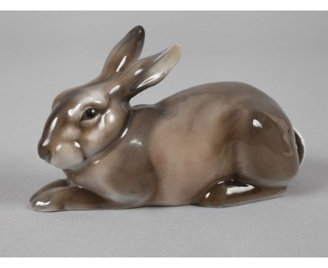 Rosenthal "Hase" Entwurf Karl Himmelstoss 1913, grüne Stempelmarke mit Zusatz Germany nach 1957, Schriftzug handgemalt, geprä