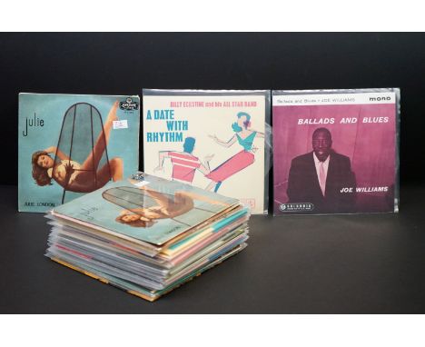Vinyl - 28 Original UK Jazz EP’s on various labels, to include: Billy Eckstine (Parlophone, GEP 8672), Joe Williams (Columbia