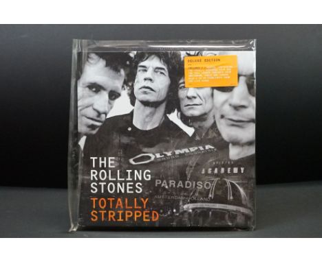 DVD/CD - Rolling Stones Totally Stripped box set Amsterdam, Paris, London.  Appearing as new. 