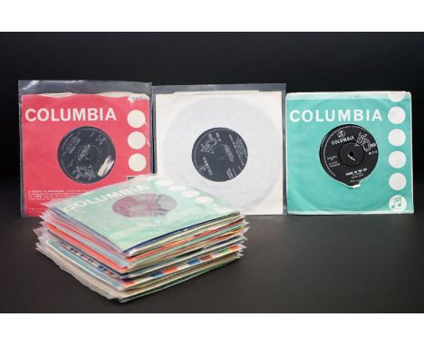 Vinyl - over 30 original UK Beat and Mod 7” singles on Columbia Records, to include: Mickey Most (DB 7117) VG+, The Young Ide