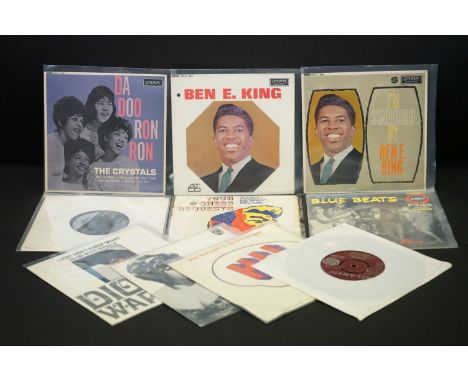 Vinyl - 10 UK original pressings Northern Soul / Soul EP’s, including many rarities: Ben E. King - I’m Standing By EP (London