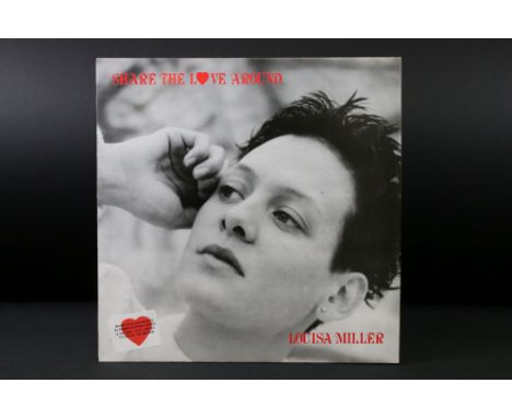 Vinyl - Louisa Miller Share The Love Around on Wing An' A Prayer Records 12 WAP 003. Sleeve Vg+, Vinyl has very little sign o