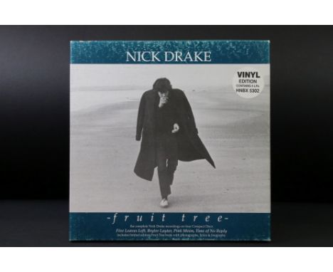 Vinyl - Nick Drake Fruit Tree 4LP box set on Hannibal Records HNBX 5302.  Box has signs of storage wear etc but is complete a