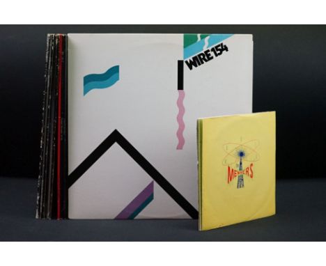 Vinyl - 10 Punk &amp; New Wave albums and 3 singles, including rarities: Wire - 154 (USA, Warner Bros, BSK 3398) VG+ / EX-, p