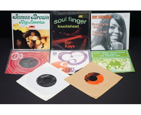 Vinyl - 8 Northern Soul singles from around the world, to include: P.P. Arnold - First Cut Is The Deepest (Dutch, BR Music, 4