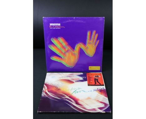 Vinyl - 2 Paul McCartney LPs to include Wingspan (7243 532850) and Tripping The Light Fantastic (PCST 7346).  Vg+ 