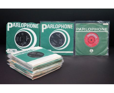 Vinyl - 30 original UK Beat / Mod singles on Parlophone Records, to include: Ray Cathode (45-R 4501) EX, The Locomotive (R 57