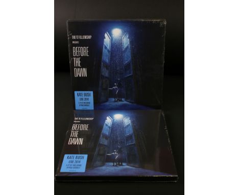 Vinyl - 2 Copies of The K Fellowship, Kate Bush – Before The Dawn LP box set on Fish People 0190295920166. Both still in shri
