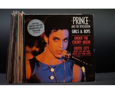 Vinyl - Approx 20 Rock &amp; Pop 12" singles to include Paul McCartney, Queen, Go West, Rolling Stones, Talk Talk, Troggs, Bo