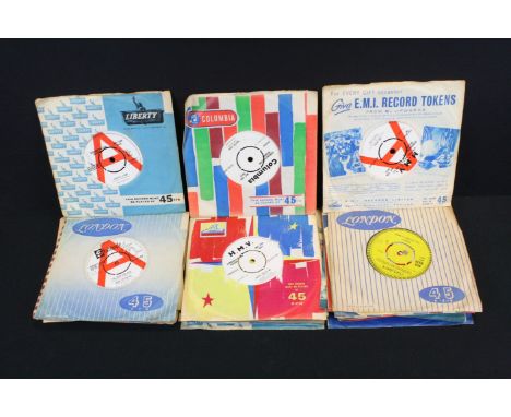 Vinyl - 30 Original UK 1st pressings Demos Promos on various labels, including many rarities and many Rock ’N’ Roll singles t