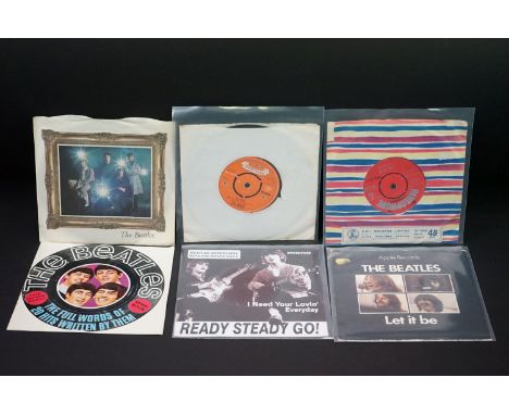 The Beatles - 6 rarities, to include: Love Me Do (45-R 4949, 1st pressing Red Labels), VG, Tony Sheridan &amp; The Beatles - 