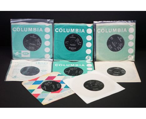Vinyl - 8 original UK Mod singles on Columbia Records, to include : The Graham Bond Organisation (DB 7838) VG/VG+, T-Bones (D