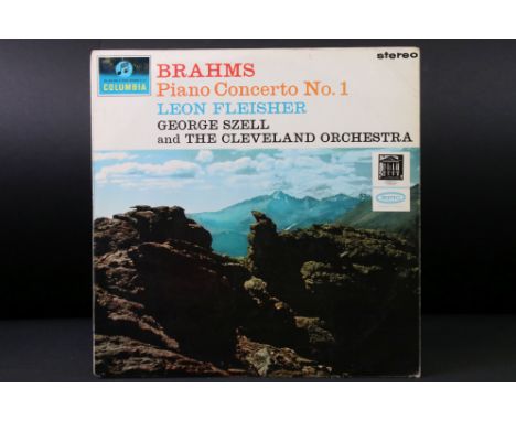 Vinyl - Classical - Leon Fleisher, George Szell - Brahma’s Piano Concerto No. 1 (Original UK ED 1, Semi circle Stereo, Columb