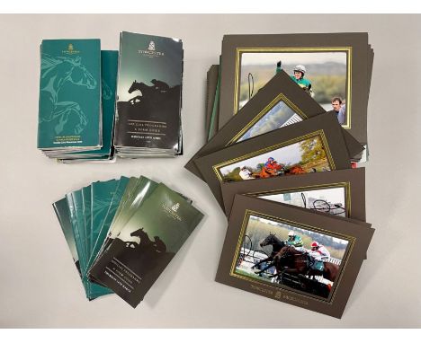 Large selection of Sir Anthony McCoy signed racing action press photographs,including some unsigned examples plus others sign