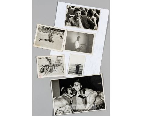 A good collection of privately taken photographs featuring Duncan Edwards of Manchester United and England in his private lif