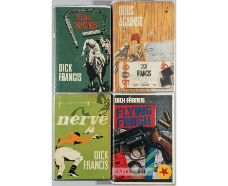 Dick Francis horse racing first edition books collection including signed examples,THE SIGNED FIRST EDITIONS INCLUDING THE AU