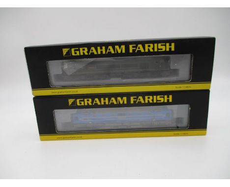 Two boxed Graham Farish by Bachmann N gauge locomotives including a Deltic Prototype DP1 Preserved Livery (372-920) and a Cla