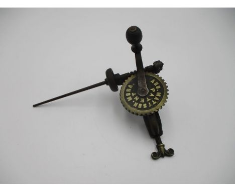 A vintage Mattson More bobbin/twine winder