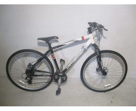 An Adults Land Rover X track bicycle with Shimano twenty one speed gearing, an ultra light hi modular aluminium frame (The me