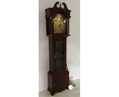 A modern longcase clock by Richard Broad, Bodmyn Cornwall.