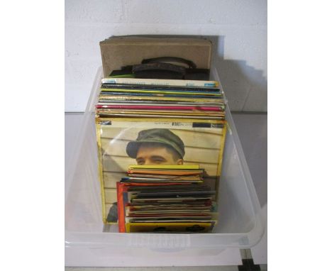 A collection of mainly 1960's  12", 10" &amp; 7" vinyl's records including Elvis Presley, Roy Orbison, Cat Stevens, Cliff Ric