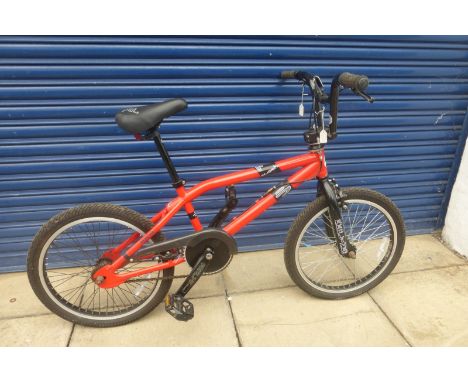 A Redline Monster nearly new BMX bicycle with Promax brakes.