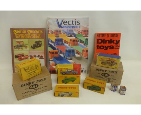 DINKY TOYS - Transformer, (French) no. 833, boxed with instructions; also a selection of empty Dinky and other boxes includin