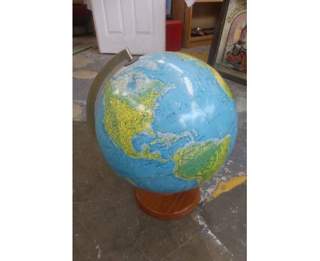 A George Phillip & Son Ltd of London globe, circa 1970s.