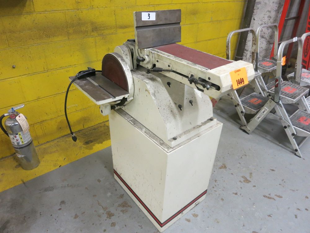 Jet combination belt and disc sander, s/n 13070072
