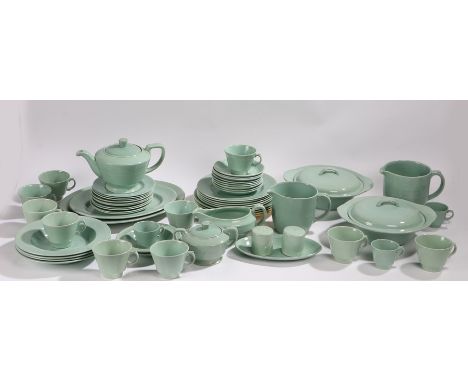 Woods Ware Beryl pattern dinner and tea wares, to include teapot, tureen and cover, sugar bowl, jugs, bowls etc. (qty) BISHOP