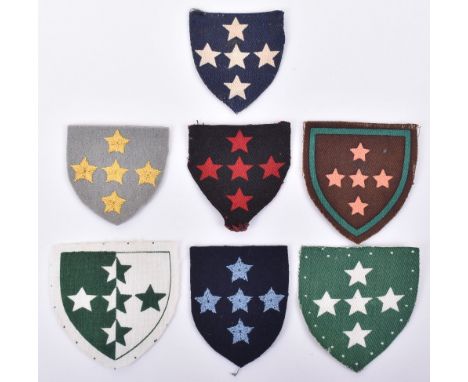 Selection of Southern Command Formation Signs, consisting of printed ATS example, printed Army Physical Training Corps, print