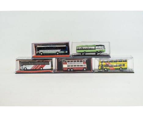 Collection of ( 5 ) Corgi - The Original Omnibus Company Limited Edition Vehicles. Includes 1/ BUT 96417 Trolley Bus Belfast 