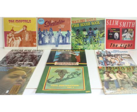 10 Reggae vinyl LP albums including: The Maytals &ndash; Essential Artist Collection (Trojan Records, TJDLP607, double yellow