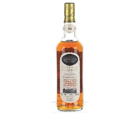 Glengoyne, Highland Single Malt Vintage Reserve 1968, Highlands 50.3% Vol 1x70cl From Glengoyne Distillery Dumgoyne, Scotland