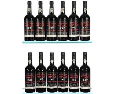 1987 Quinta do Noval, Vintage Port OWC 12x75cl  