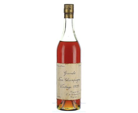 1929 Grande Fine Champagne Cognac, Le de Salagnac 1x70cl  
