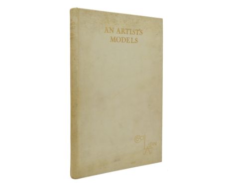 Aldin, Cecil. An Artist's Models, first edition, number 109 of 310 copies signed by the artist, 20 coloured plates, tissue gu