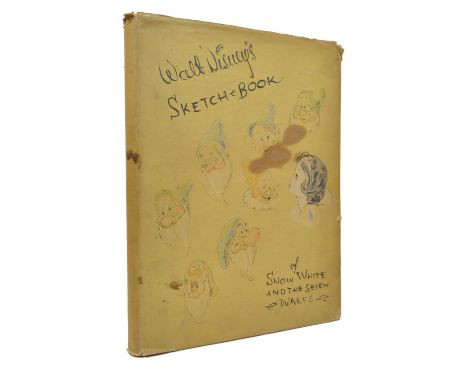 Disney, Walt. 'Sketch-Book' of Snow White and the Seven Dwarfs, first edition, 12 tipped-in coloured plates, tissue guards, i