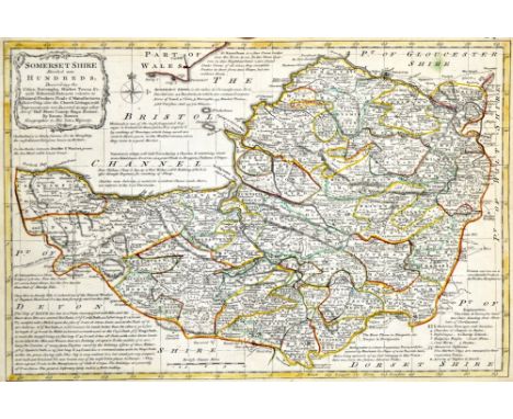 Bowen, Emanuel and Thomas. Atlas Anglicanus, or, A Complete Sett of Maps of the Counties of South Britain; Divided into Their